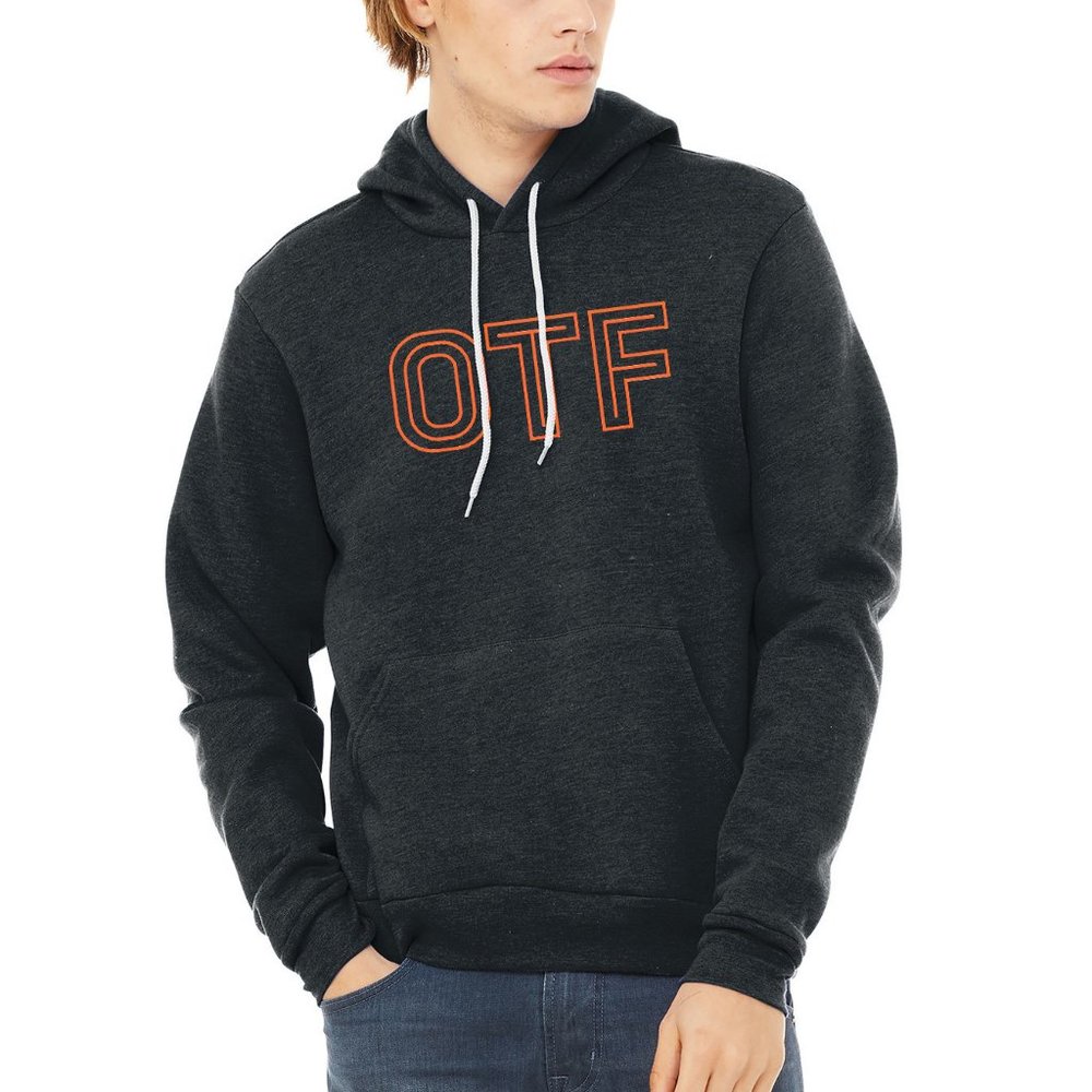 OrangeTheory Bella Canvas Hoodie Dark Grey Heather